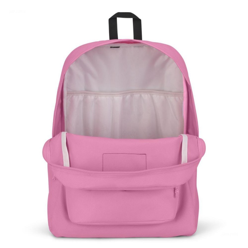 Mochilas escolares JanSport SuperBreak® Plus Mochilas Rosas | MECFT50148