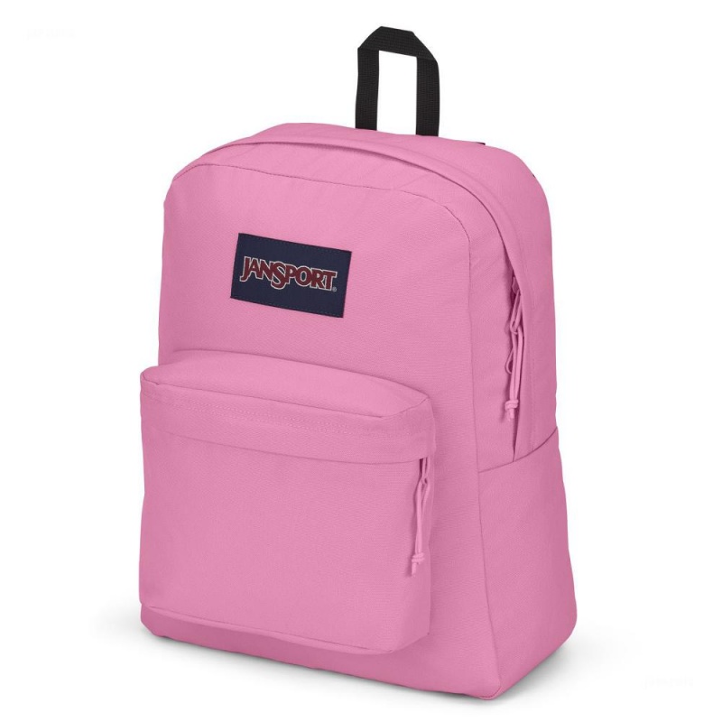 Mochilas escolares JanSport SuperBreak® Plus Mochilas Rosas | MECFT50148