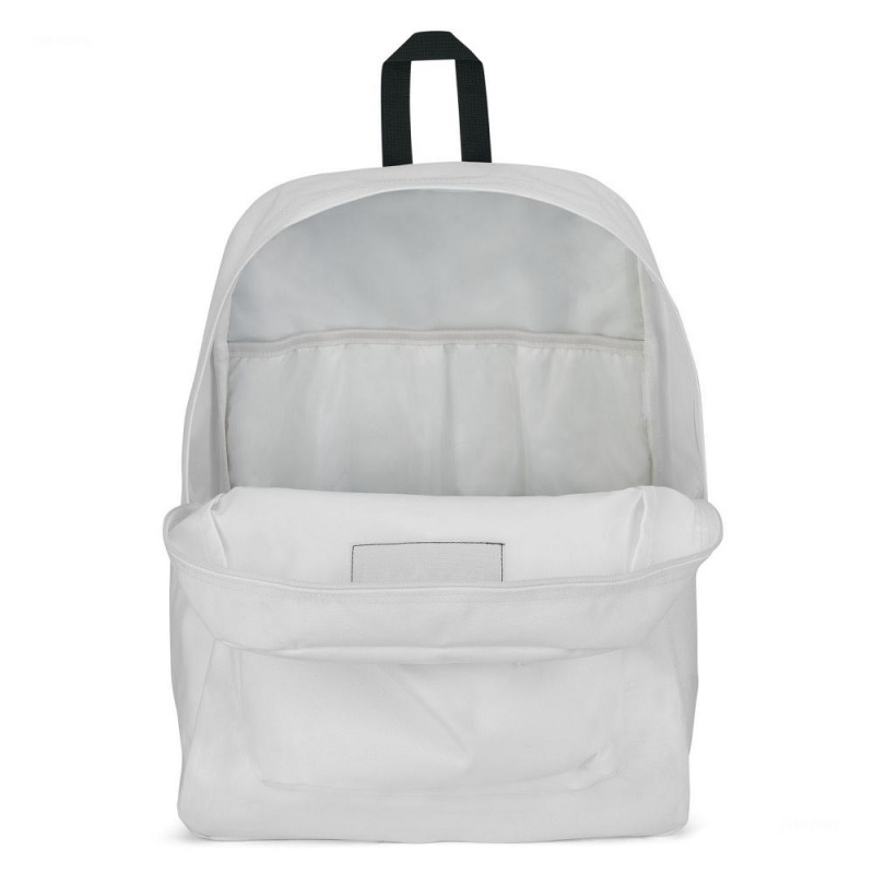 Mochilas escolares JanSport SuperBreak® Plus Mochilas Blancas | ZECNQ66640