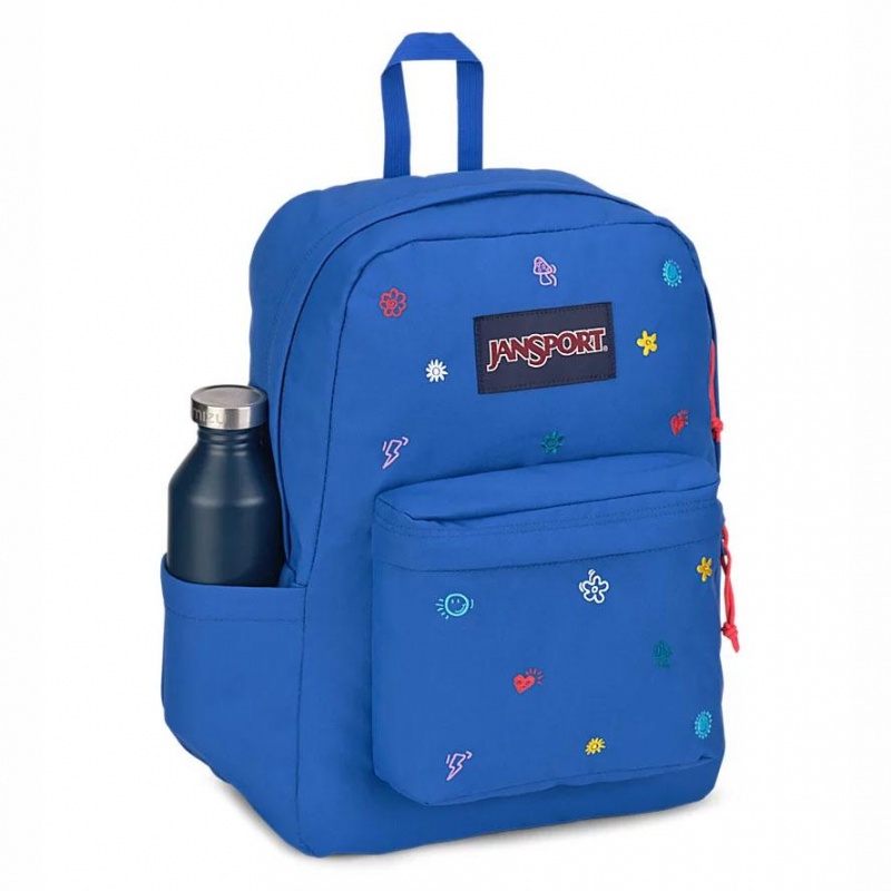 Mochilas escolares JanSport SuperBreak® Plus Mochilas Azules | YECVQ36557