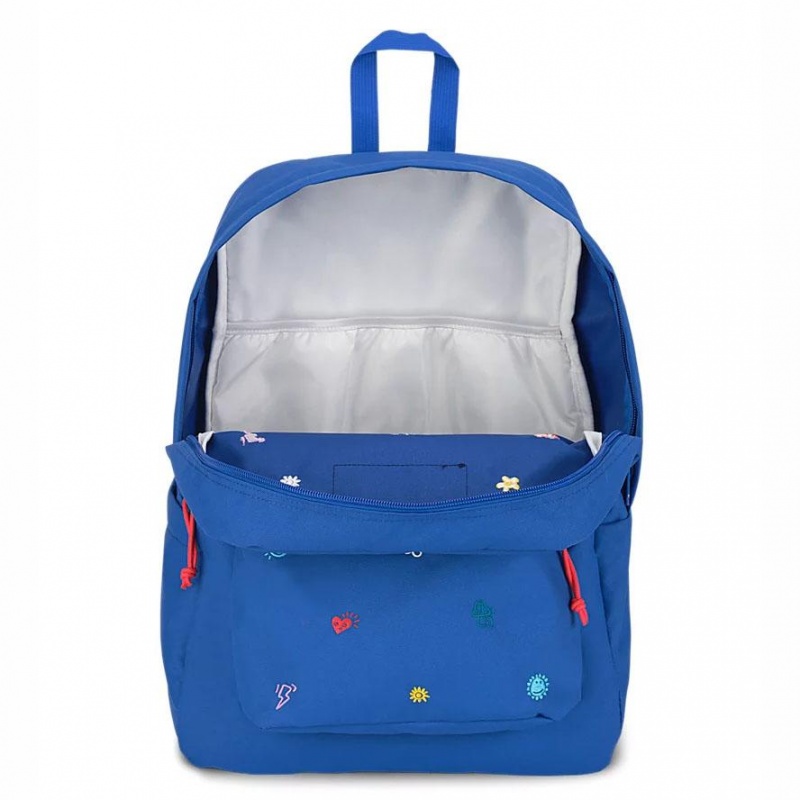 Mochilas escolares JanSport SuperBreak® Plus Mochilas Azules | YECVQ36557