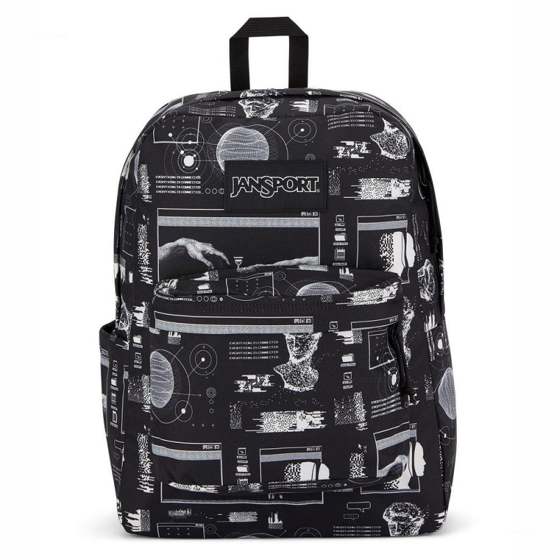 Mochilas escolares JanSport SuperBreak® Plus Mochilas Negras | AECWC19033